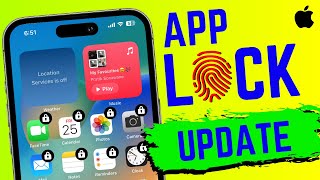 iPhone App Lock Update - Apps ko Face ID & Touch ID Se Lock Kare Kaise ?