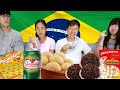 JAPANESE TRY BRAZILIAN SNACKS  **shocking**