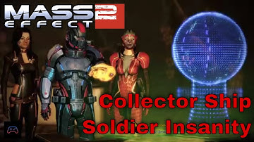 Mass Effect 2 LE - Mission: Collector Ship (Soldier Insanity Difficulty Gameplay)