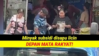 Warga asing borong minyak masak paket, rakyat gigit jari‼️