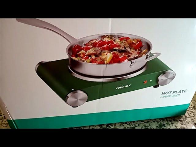 Portable Electric Stove, Stainless Steel Single Tube Stove 1000W Electric  Hot Plate with Temperature Controls Home Kitchen Supplies for Cooking and