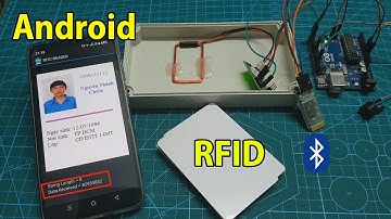 Hiển thị thông tin sinh viên trên ĐT android | RFID | Arduino | Bluetooth | Android