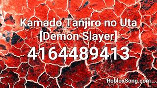 Kamado Tanjiro No Uta Demon Slayer Roblox Id Roblox Music Code Youtube - tanjiro shirt roblox id