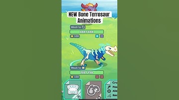 Prodigy Math Game | *NEW* Bone Terrosaur Animations! #shorts