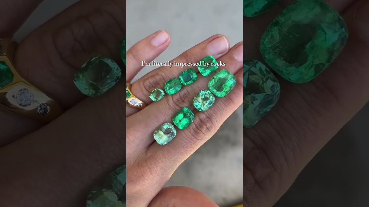 BEST PLACE to BUY EMERALDS online - Loose Natural Emerald Gems for Sale & their QUALITY & PRICE