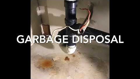 How To Install New Garbage Disposal.