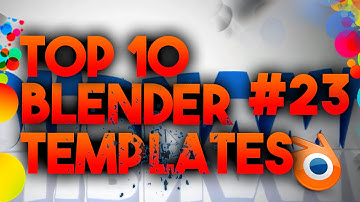Top 10 Best Blender 3D Intro Templates #23 – FREE DOWNLOADS