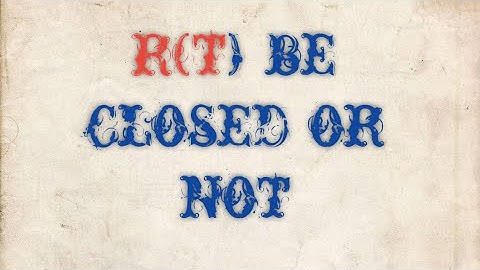 Bounded Below Linear Operator...when R(T) be closed...