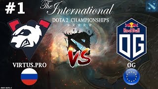 :   ! | Virtus.Pro vs OG #1 (BO2) The International 2019