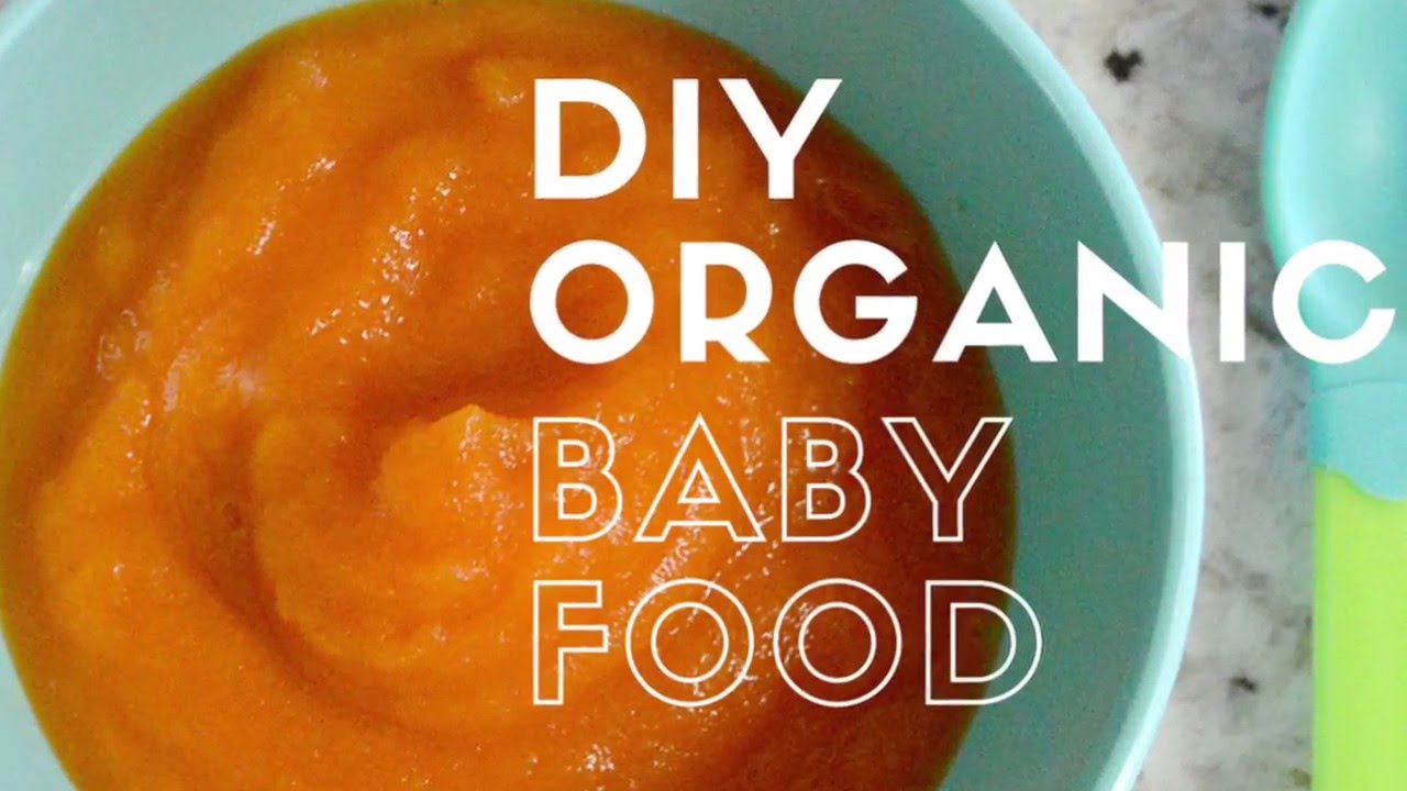 making organic baby food