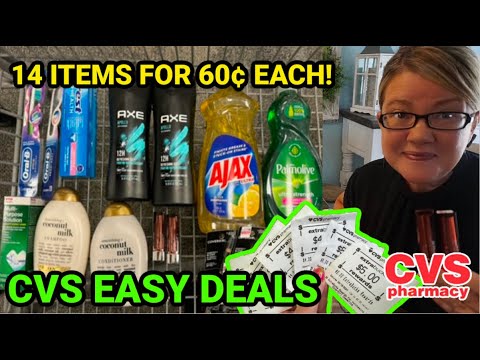 CVS HAUL (5/19 – 5/25) | ***14 PRODUCTS FOR 60¢ EACH!