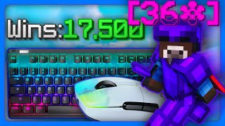 Tips & Tricks | Skywars Keyboard + Mouse Sounds ASMR