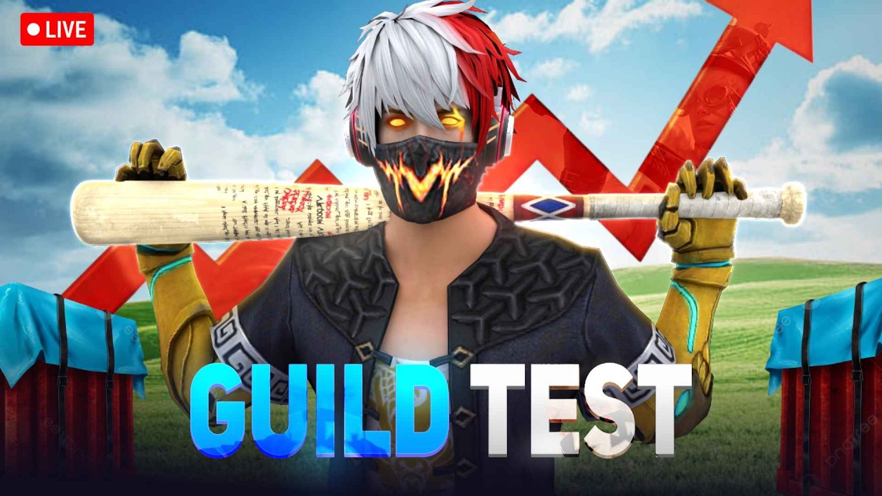 FREE FIRE LIVE GUILD TEST🎯ROOM GIVEAWAY🤯 | FF LIVE TEAM CODE GIVEAWAY || LIVE REACTION FF LIVE 