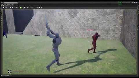 UE4 Combat System - Stealth Kills, Blocking, and Projectiles