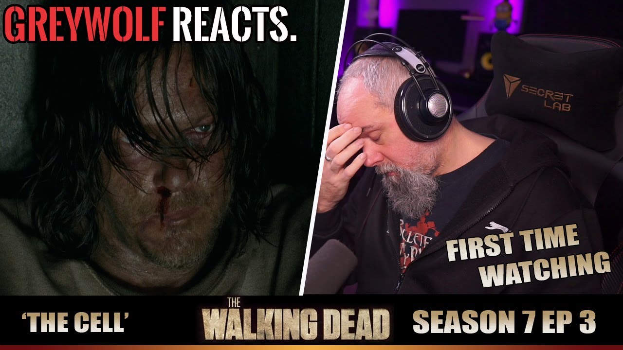 THE WALKING DEAD- Episode 7x3 'The Cell'  REACTION/COMMENTARY - FIRST  WATCH 