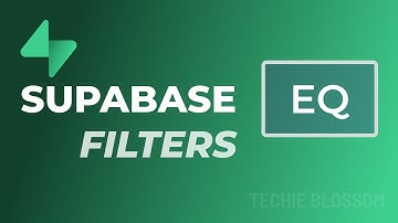 Master the Supabase eq Filter in 6 Minutes | Build Powerful Database Queries Like a Pro 🚀