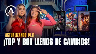 Actualizando LoL 14.11: ¡Top y bot se llenan de cambios! | League of Legends