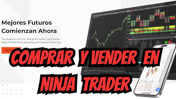 🔥Aprende a COMPRAR y VENDER en Ninja Trader 8 | Ordenes pendientes 🔥🔥