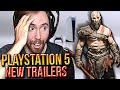 Asmongold Reacts to NEW Playstation 5 Showcase | Price, Release Date & Game Trailers (God of War)