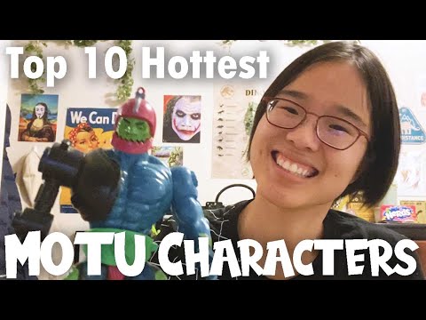 Top 10 MOST ATTRACTIVE Masters of The Universe Characters (According to Yoshi)