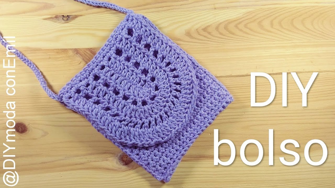 Bolso cartera crochet paso a paso para principiantes YouTube