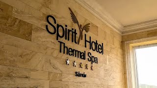 Pětihvězdičkový luxusní hotel Spirit Hotel Thermal Spa Sárvár Maďarsko | 4K