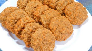 GALLETAS DE AVENA Y BANANA RIQUISIMA FACIL DE HACER