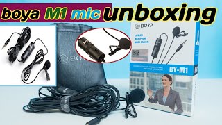 boya m1 boya mic unboxing|boya by M1 mic/boya M1 mic review unboxing boya M1 mic original rashid744