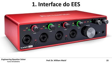 Engineering Equation Solver (EES) - Tutorial 1: Interface