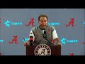 Nick Saban Post Scrimmage Press Conference - September 12, 2020