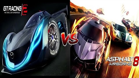 GT Racing 2 vs asphalt 8 gaming test graphics comparison [GAME RANKING]