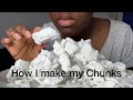How I Make CRUNCHY Starch CHUNKS 