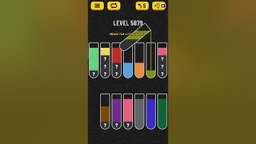 Water sort puzzle level 5879