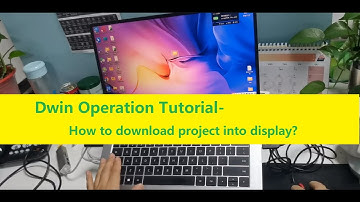 Dwin lcd display- How to download project into display ?