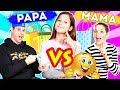 MIS PADRES ME COMPRAN MIS OUTFITS | MAMÁ vs PAPÁ outfit CHALLENGE | Daniela Golubeva