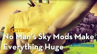 No Man's Sky Mods Make Everything Huge