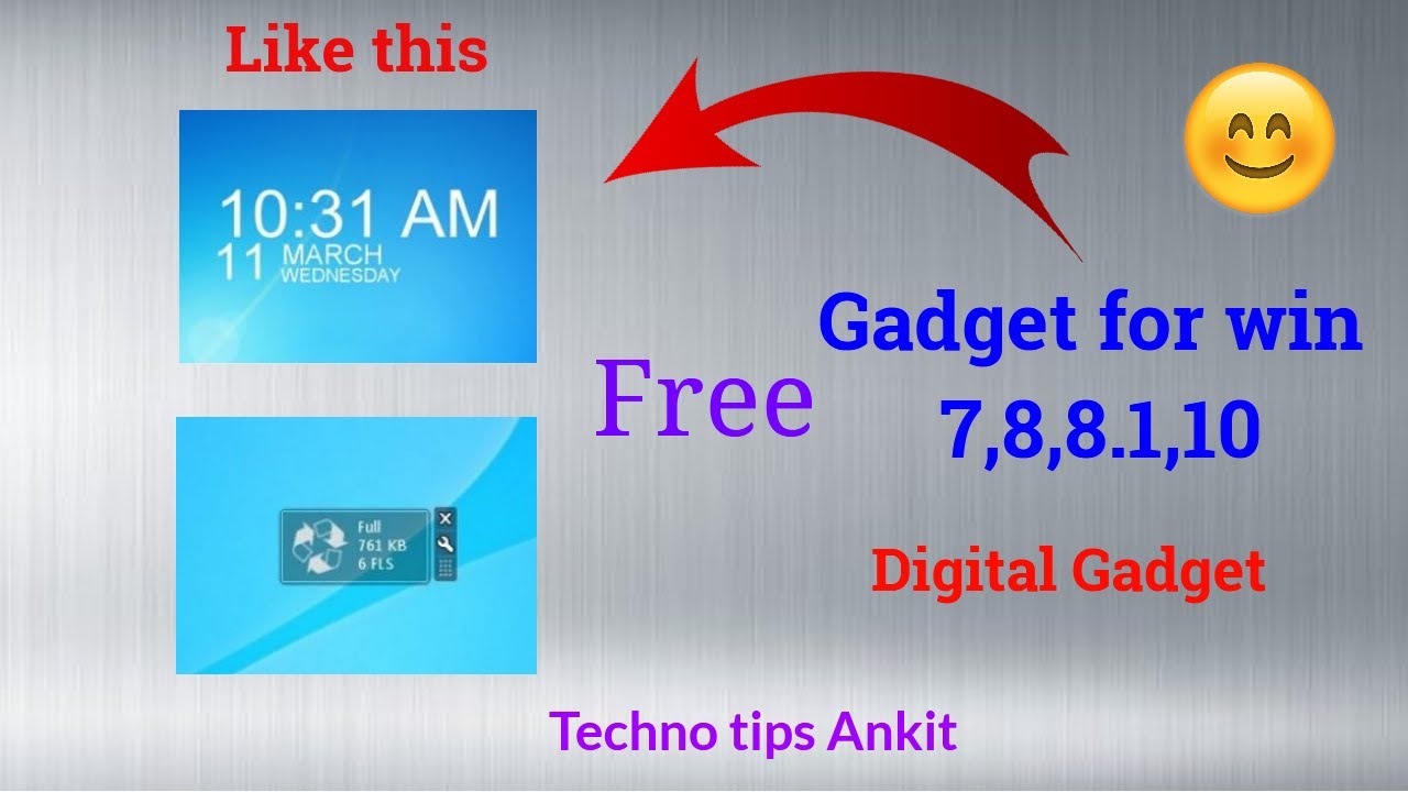 How To Download Best Digital Gadget For Win 7 8 8 1 10 For Free How To Download Best Digital Gadget For Win 7 8 8 1 10 For Free