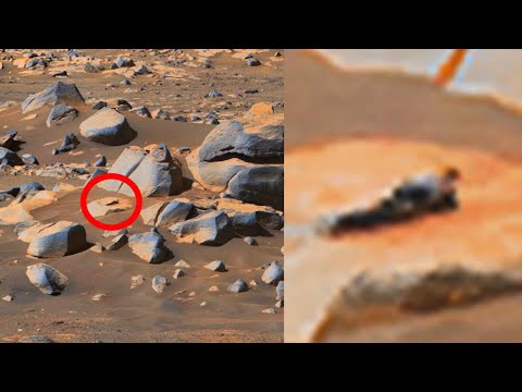 Alien Figure Watching Mars Rover! 100% Proof of Life! UFO Sighting News.