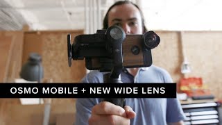 Moment: OSMO Mobile   New M-Series Wide Lens