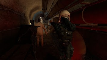 Counter-Strike: Global Offensive Coop bots on a plane/grunge