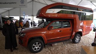 Monocock GFK Wohnmobil 2022: Geho Cab 4x4 VW Amarok. Made in Germany. My Xmas gift to you! 🎅