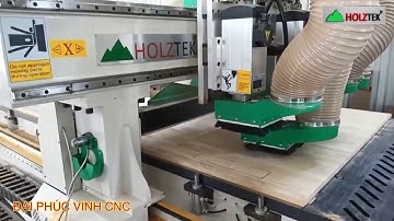 MÁY CNC NESTING HOLZTEK PRO-R4F Cắt khoan Vàn ghép thanh làm bàn ghế Nôi thất chuyen nghiệp giá tốt