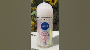 Nivea pearl and beauty deo roll on❤️✨✨#youtubeshorts #youtube #nivea