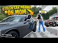 STOLEN CAR PRANK ON MOM *COPS CAME* 🚔😱