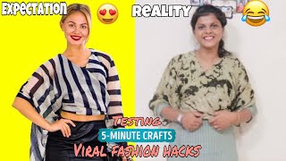 TESTING OUT VIRAL FASHION HACKS by 5 minute crafts | Jenni's Hacks