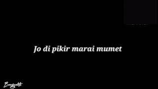 Tama halu -Joko Tingkir (lirik lagu)