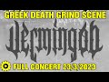 Vermingod  full concert greek death grind fest 2332024  8ball  thessaloniki  greece