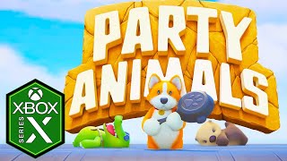 Party Animals Xbox Series X Gameplay Review [ Xbox Game Pass]