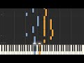 You and Me - Piano tutorial