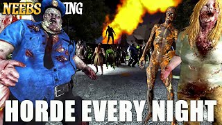 Zombie Block Party...Horde Every Night: 7d2d